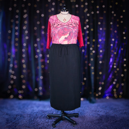 black quartz skirt