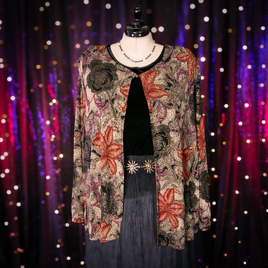 stargazer lily cardigan