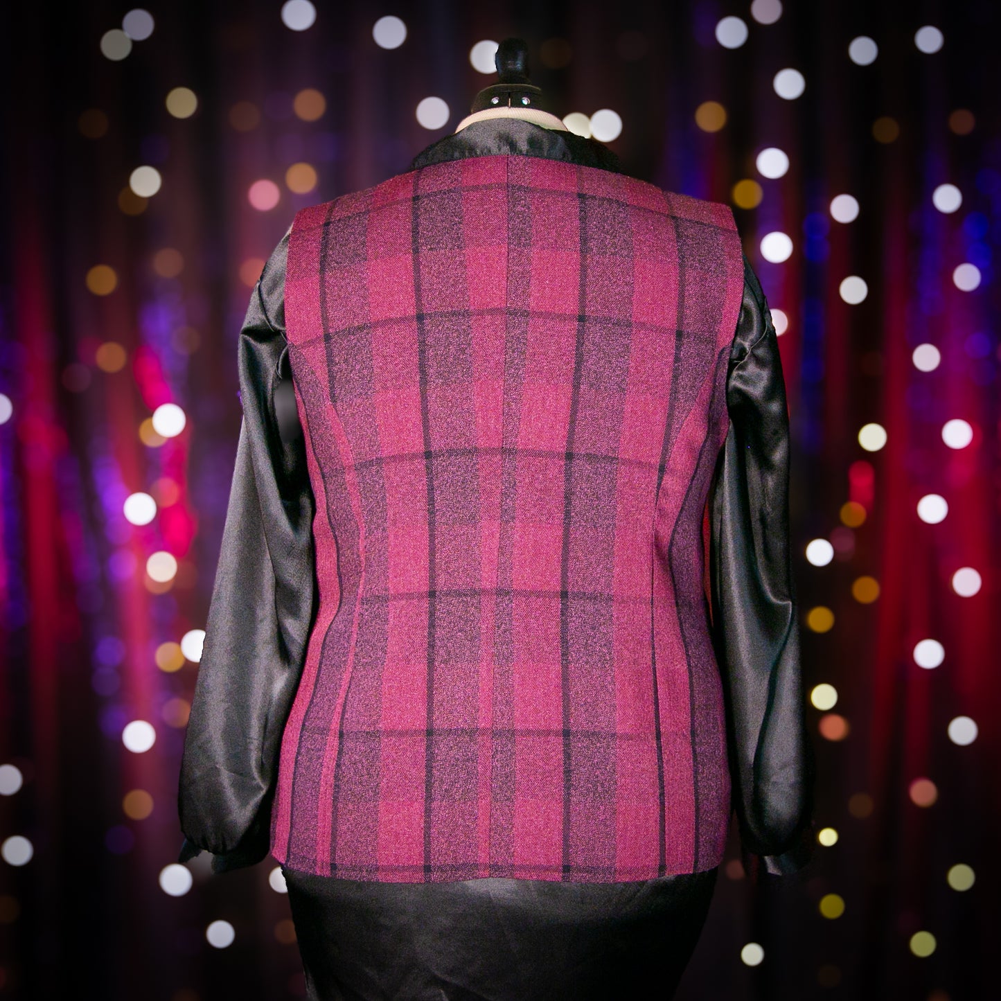 mad plaid vest