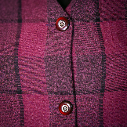 mad plaid vest