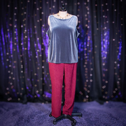 pinstripe ruby pants