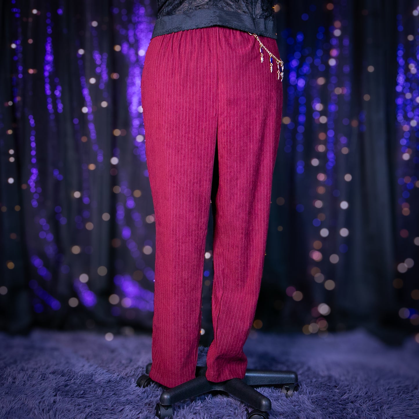 pinstripe ruby pants