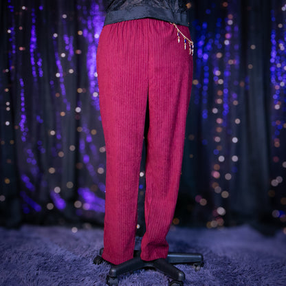 pinstripe ruby pants