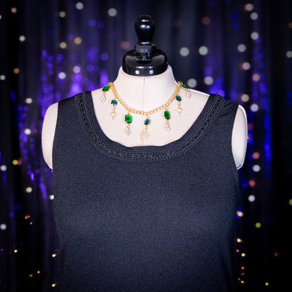 spellbook dress + cardigan co ord set