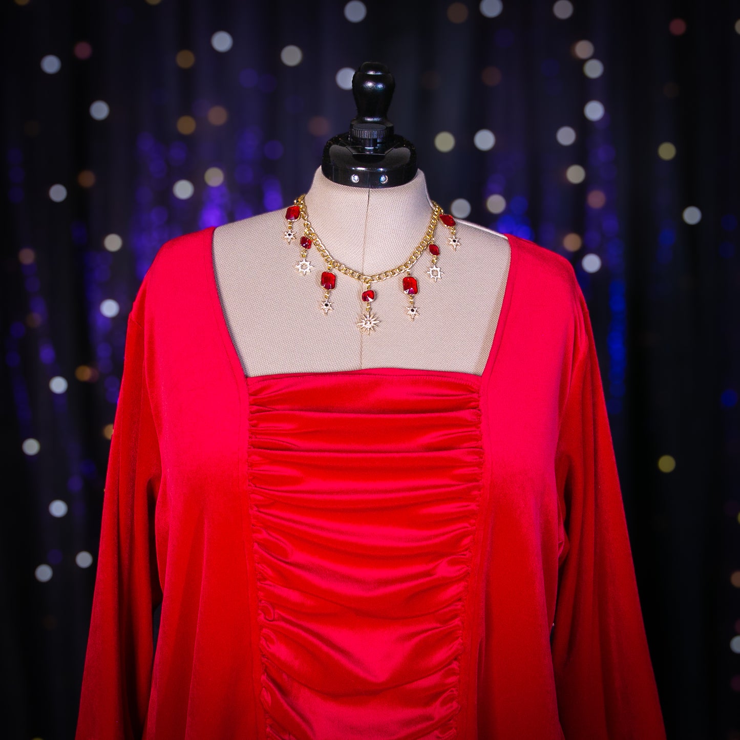 scarlet scorpio top