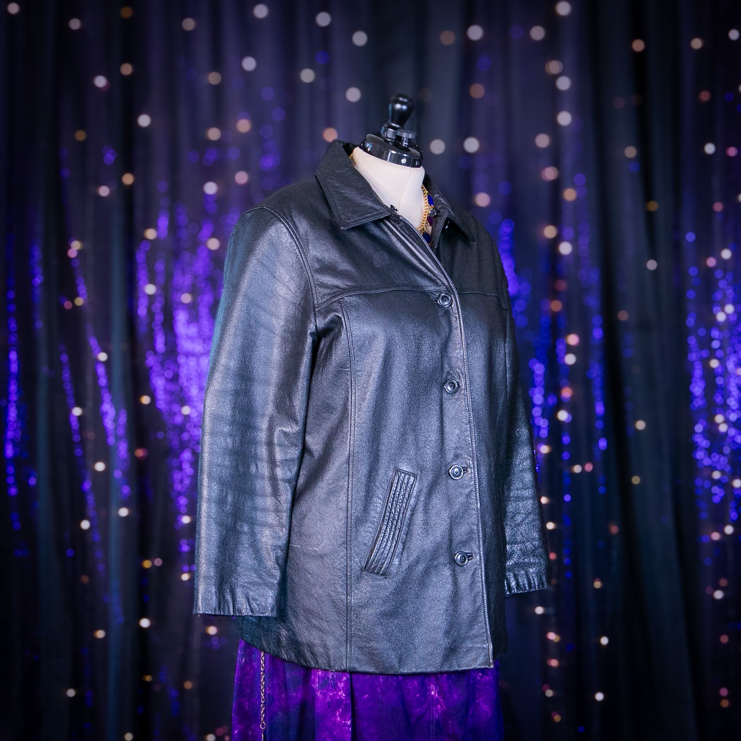 black hearts leather jacket