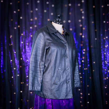 black hearts leather jacket