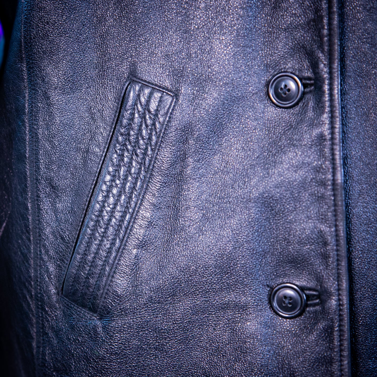 black hearts leather jacket