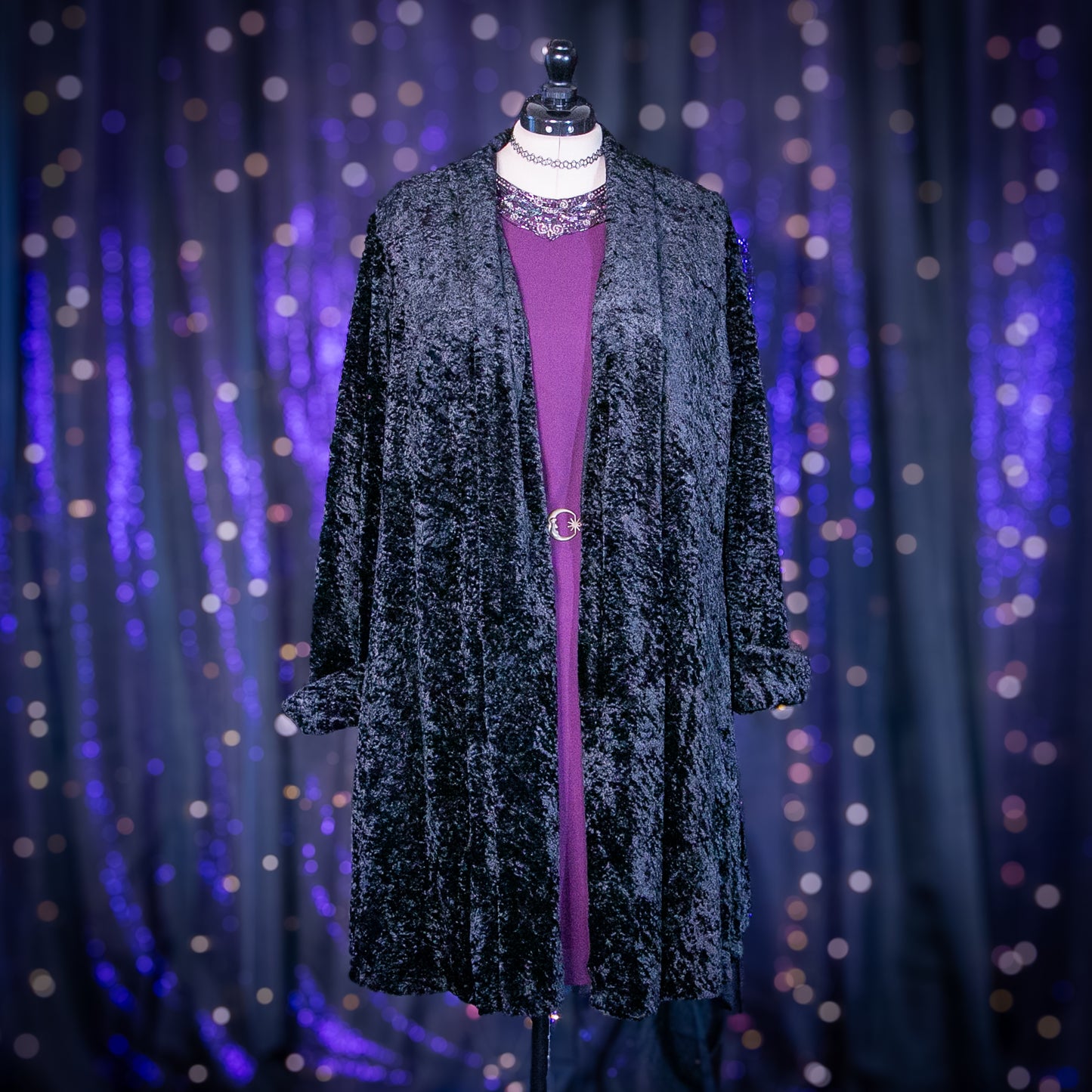 black out duster jacket