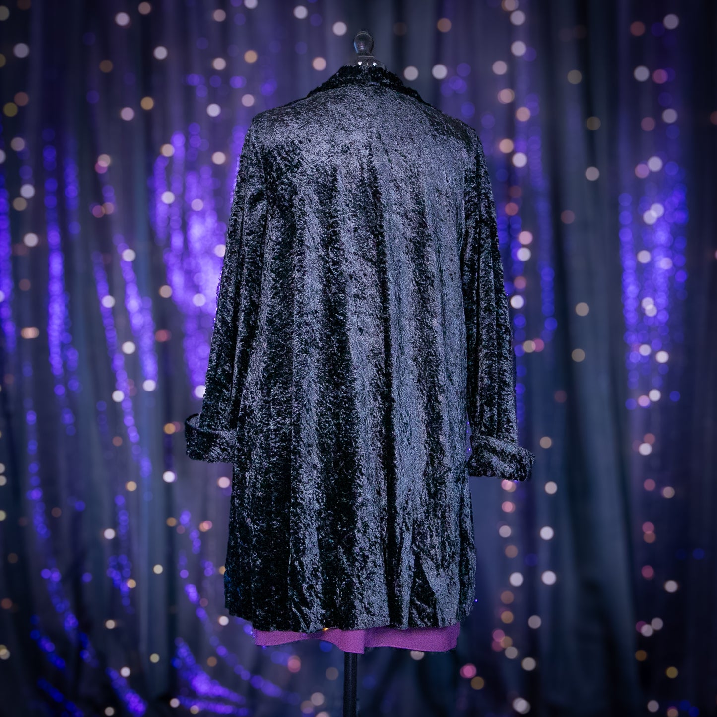 black out duster jacket