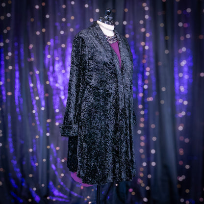 black out duster jacket