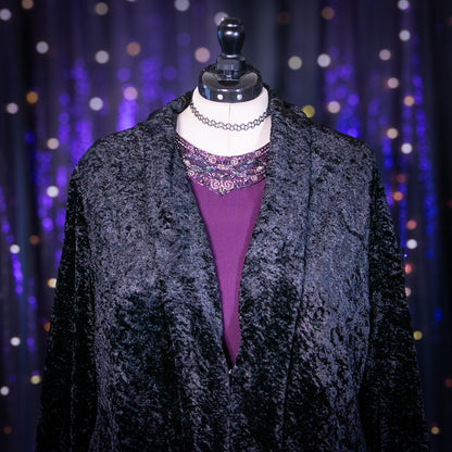 black out duster jacket