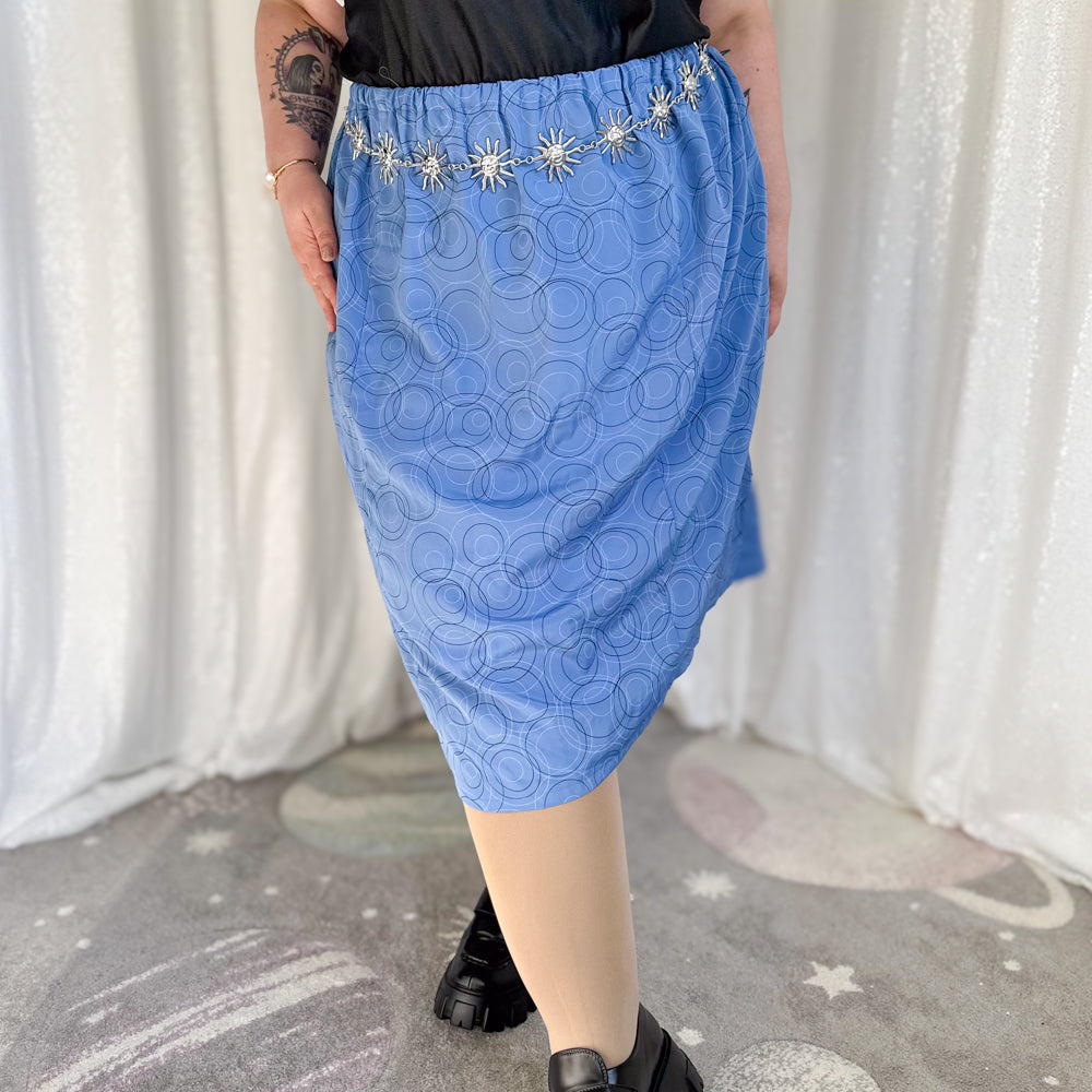 deep blue sea skirt