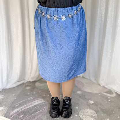 deep blue sea skirt