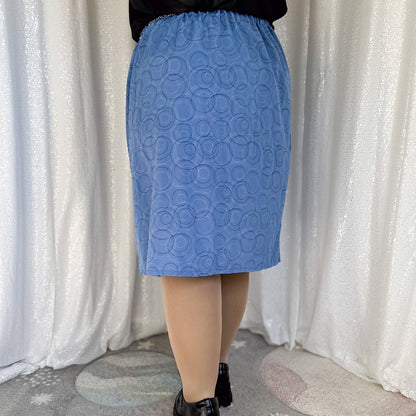 deep blue sea skirt