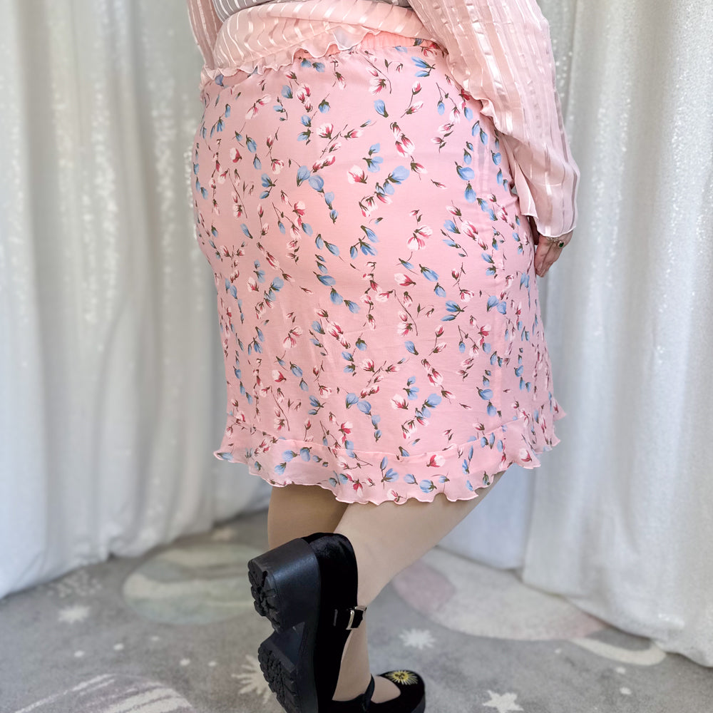 pastel petals skirt