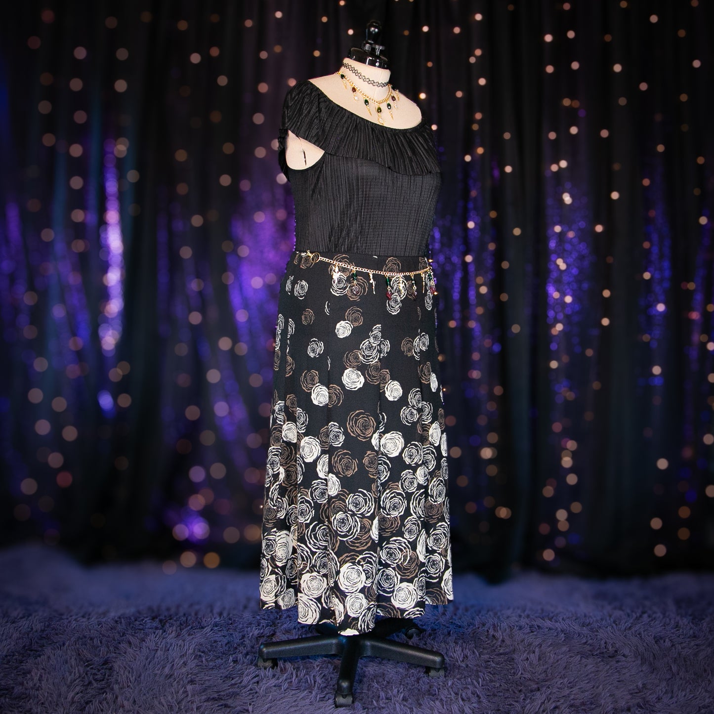 toffee rose skirt