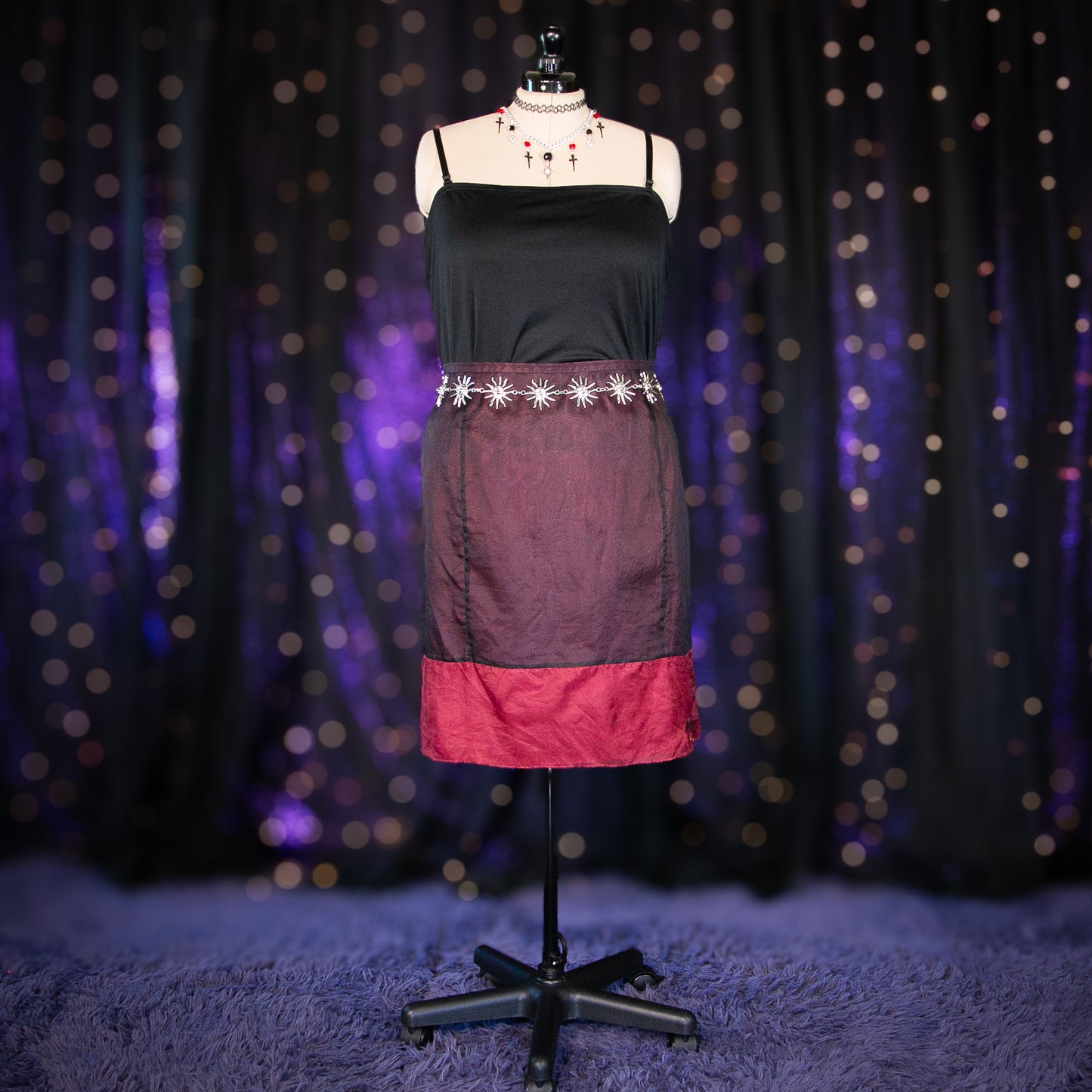 garden garnet skirt