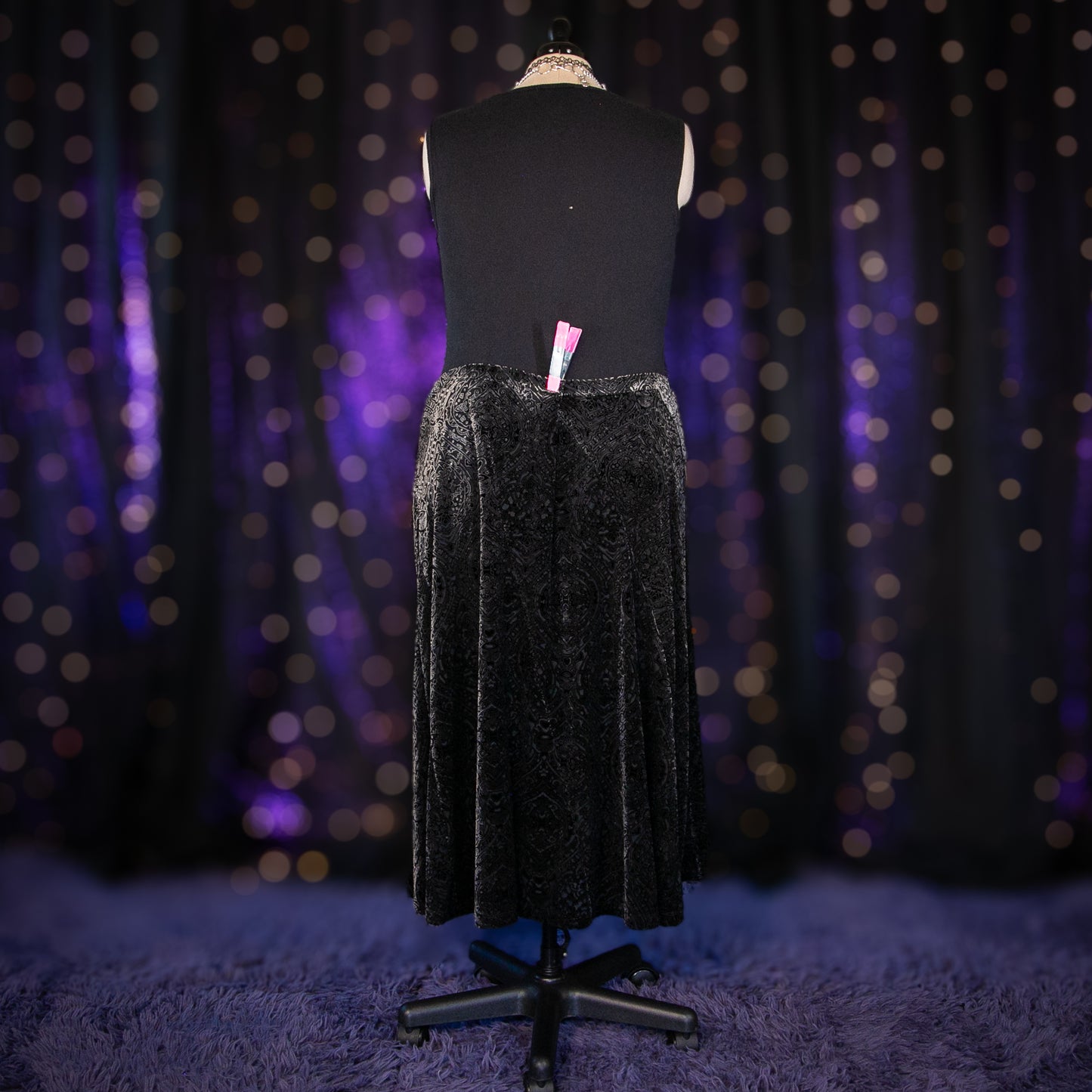 pewter paisley skirt