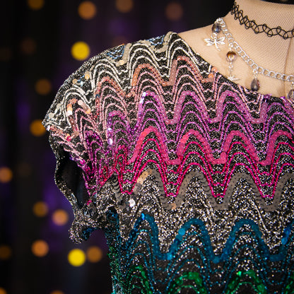 rainbow ritual top