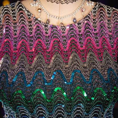 rainbow ritual top