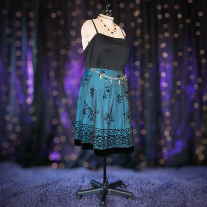 emerald moss skirt