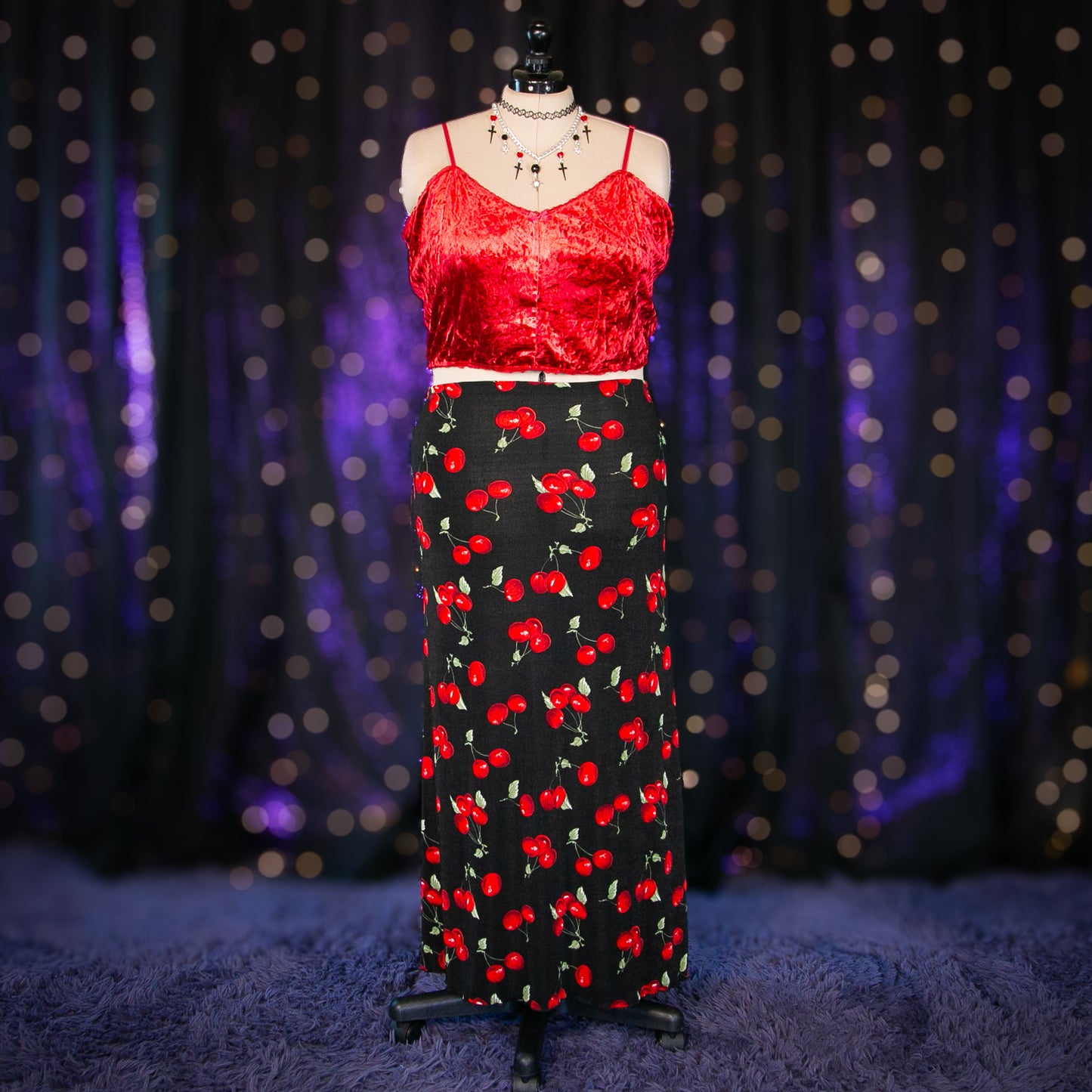 cherry bomb skirt