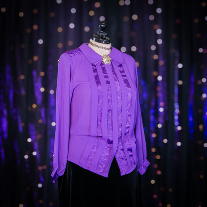 antique amethyst top