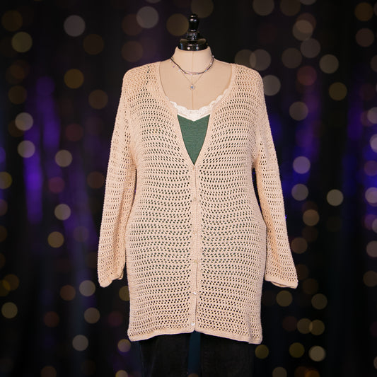 the lion cardigan duster