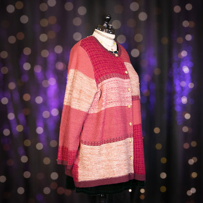 rhodonite cardigan sweater