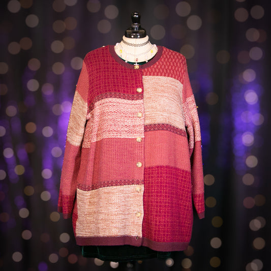 rhodonite cardigan sweater