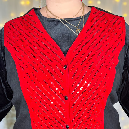 disco vamp vest