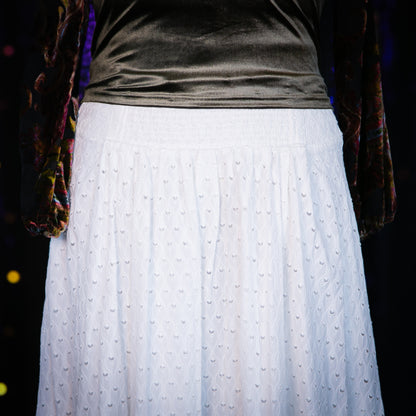 cloudy skies skirt