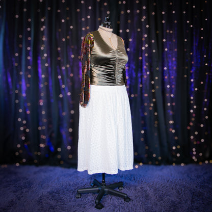 cloudy skies skirt