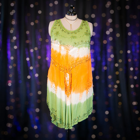 citrus tea dress