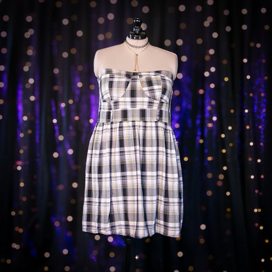 harvest plaid dress