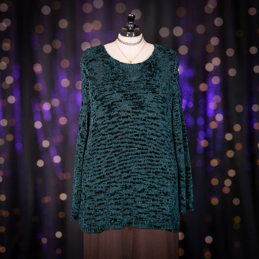 emerald moss sweater