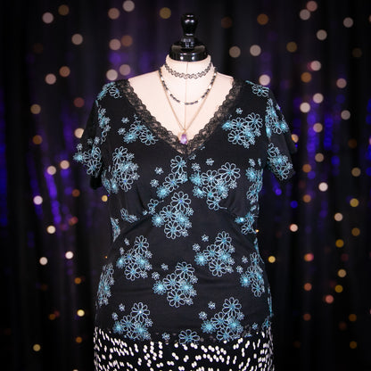 aquamarine top