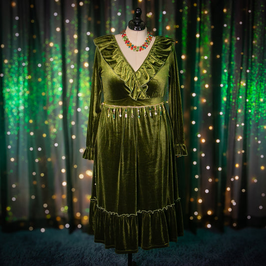 forest fern dress