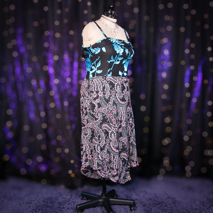 paisley sakura skirt