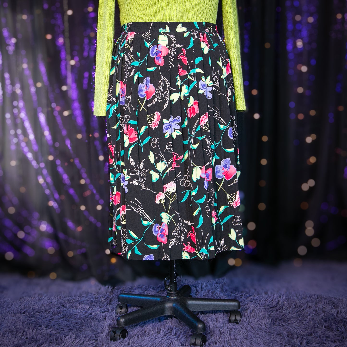 neon forest skirt