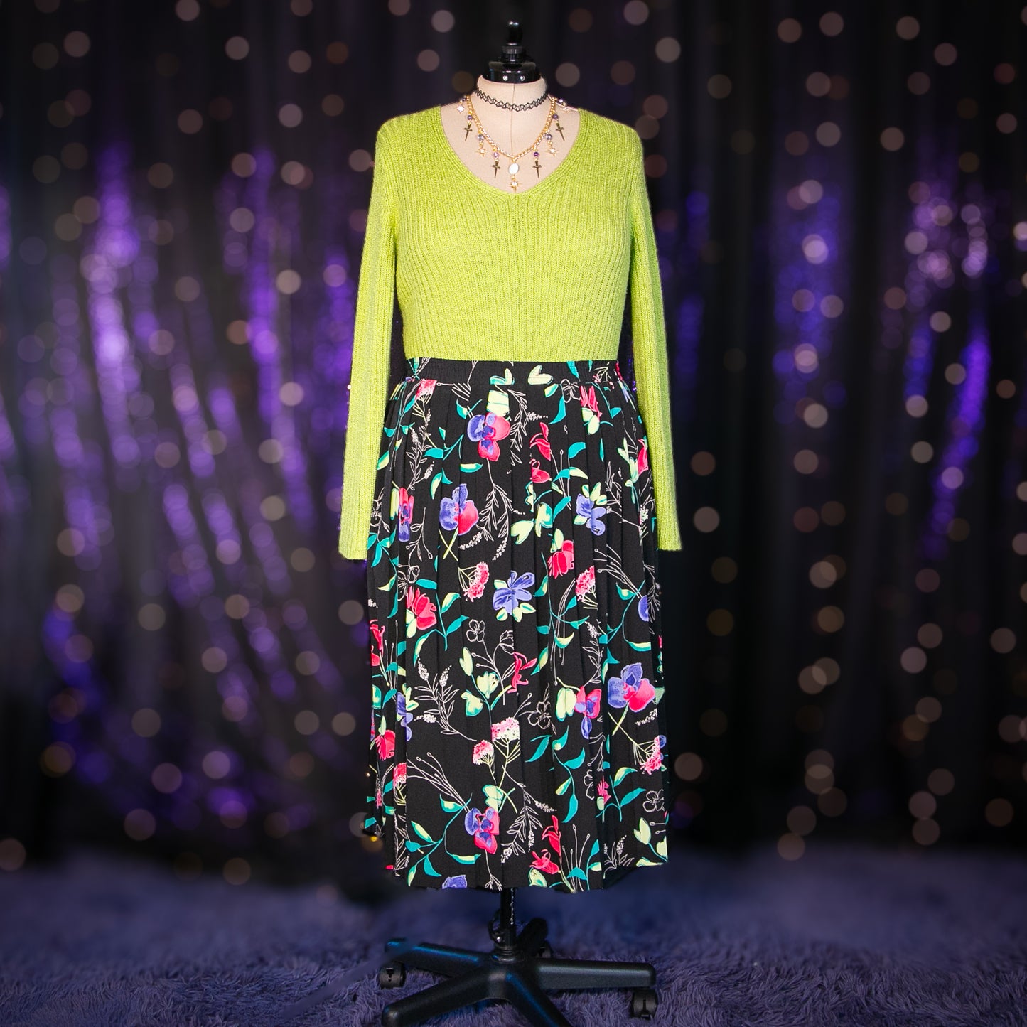 neon forest skirt