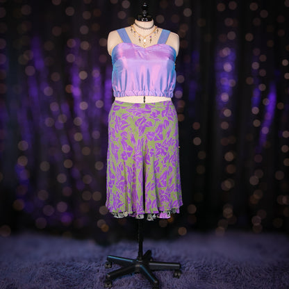 garden fae reversible skirt