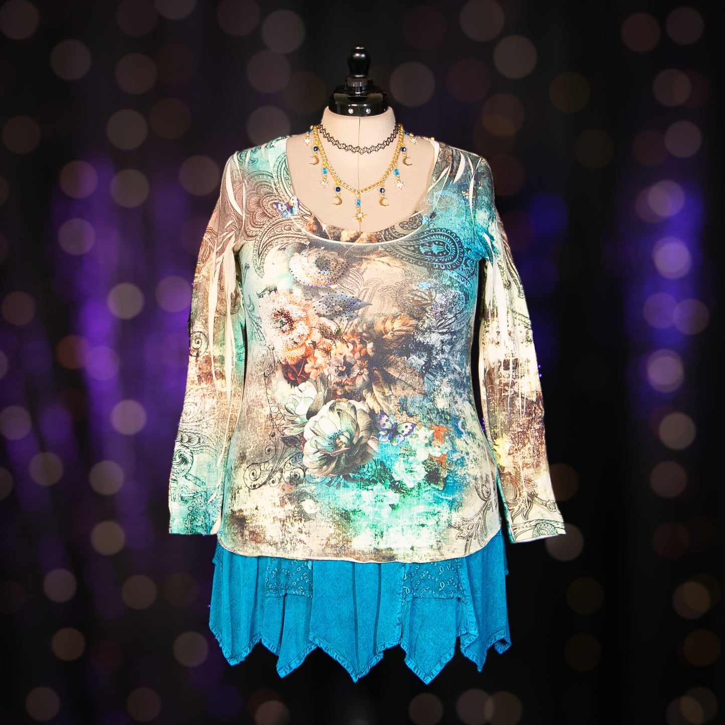 paisley pisces top