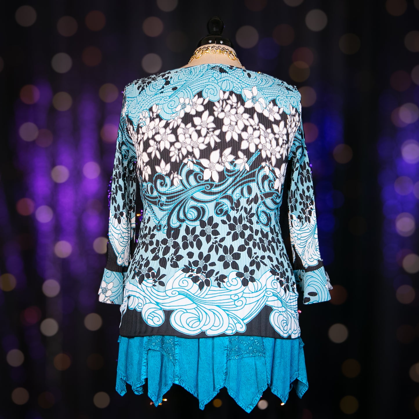 aquamarine top