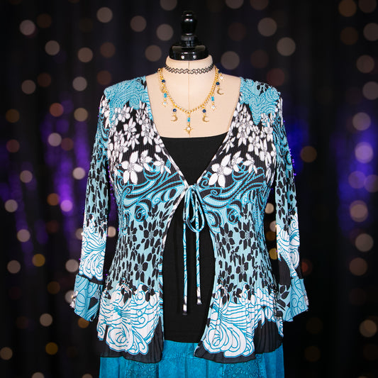 aquamarine top