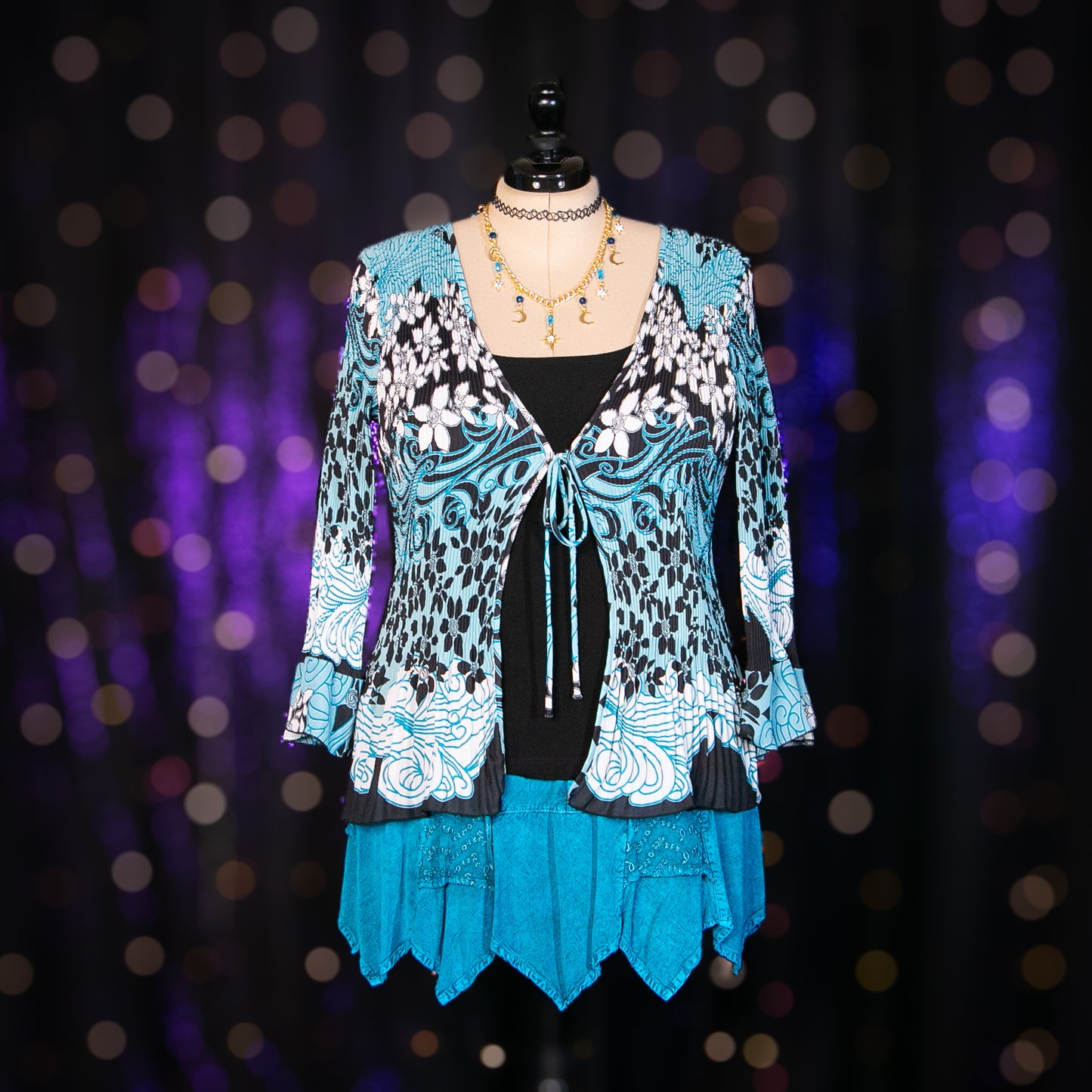 aquamarine top