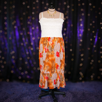 tiger's eye skirt