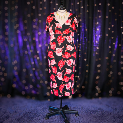 rose petals dress