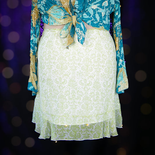 green fairy skirt